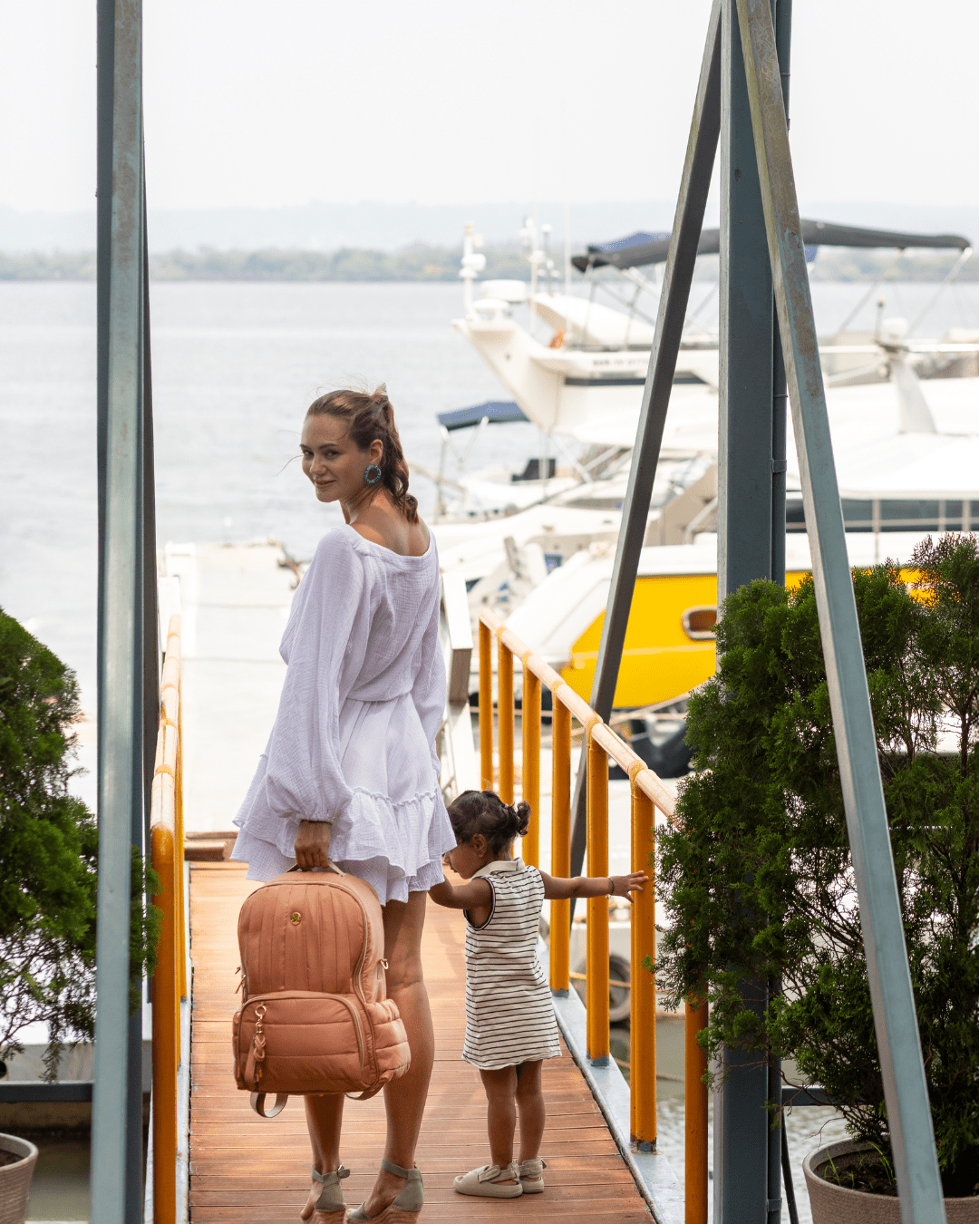 Le sac à couches Coast - Rose poussiéreux