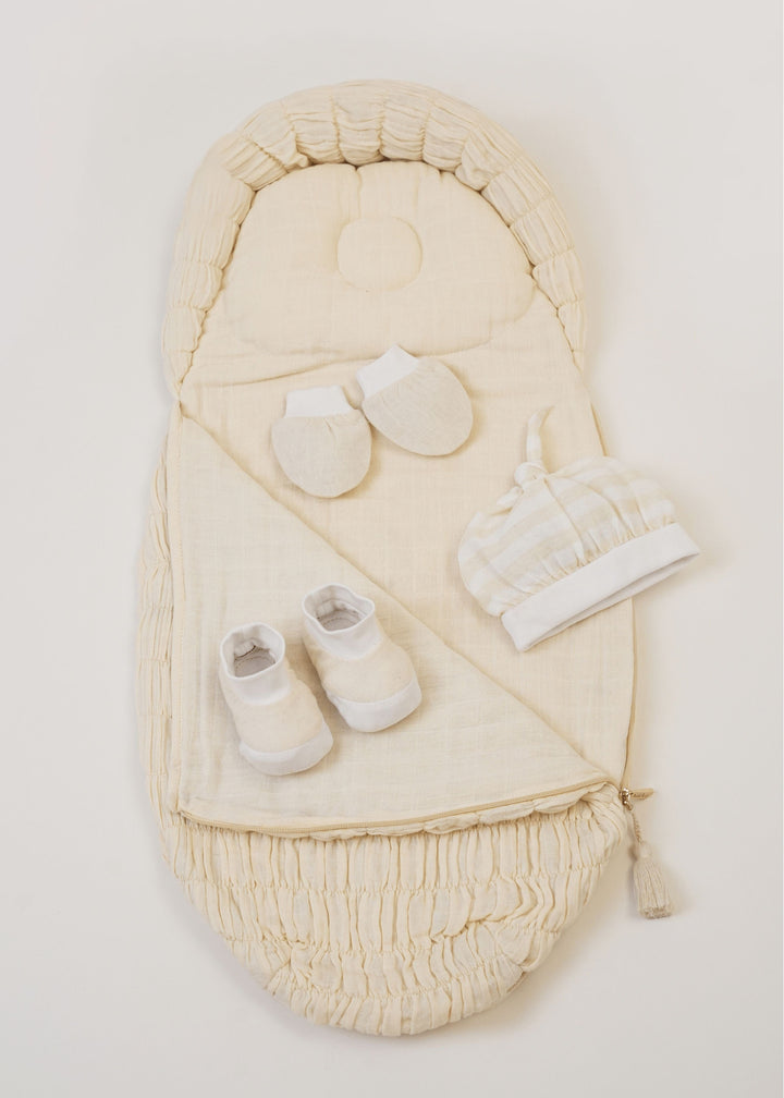 L'Ovale - Boîte Cadeau Parfaite pour Photo - Écru