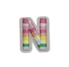 أبجديات قوس قزح N