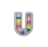 حروف قوس قزح U
