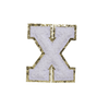 حروف أبجدية بيضاء ناعمة X