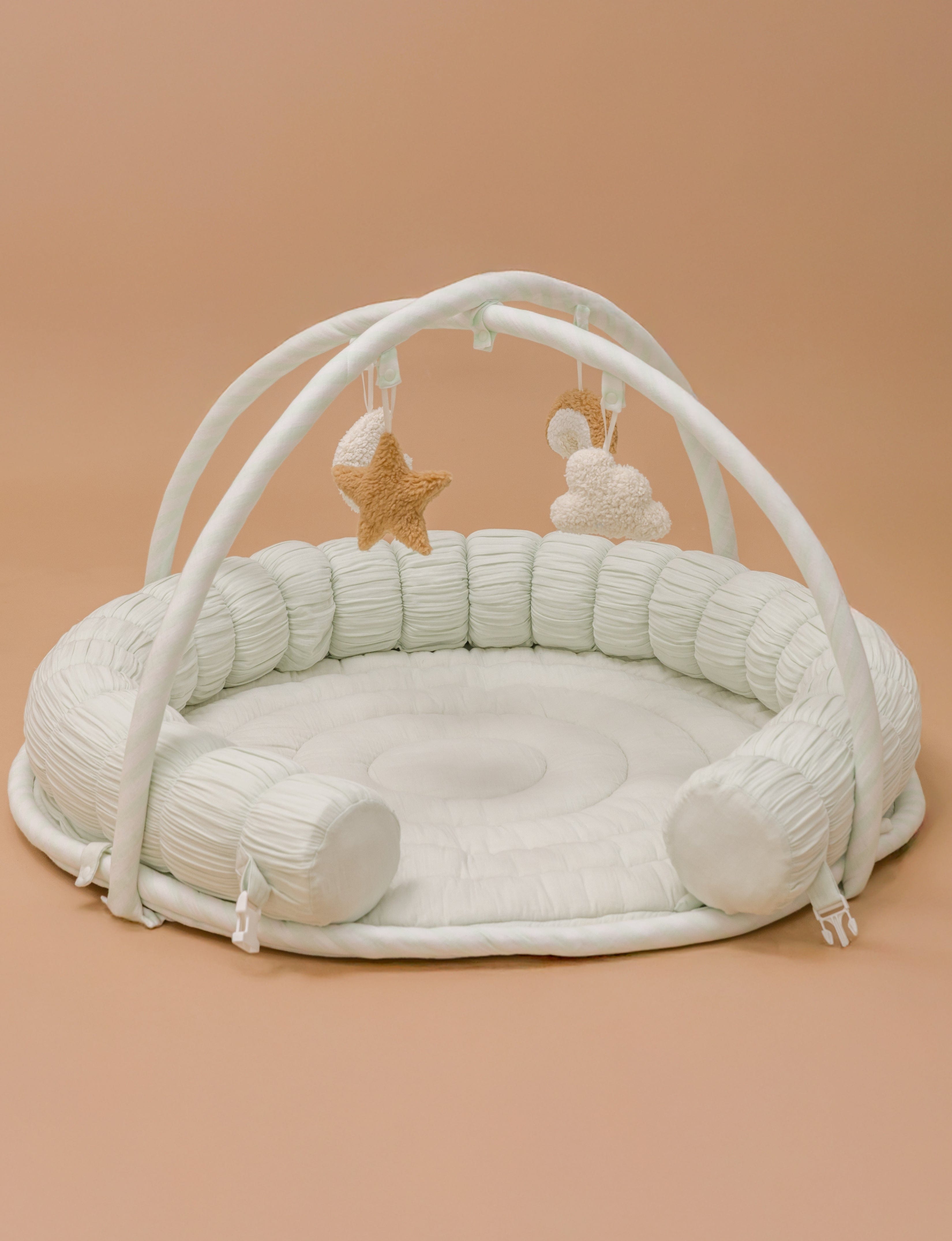 Baby Jalebi Island Play Mat with Bumper Set – The Complete Dream Team