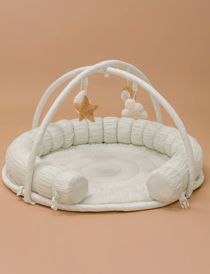 Baby Jalebi Island Play Mat with Bumper Set – The Complete Dream Team