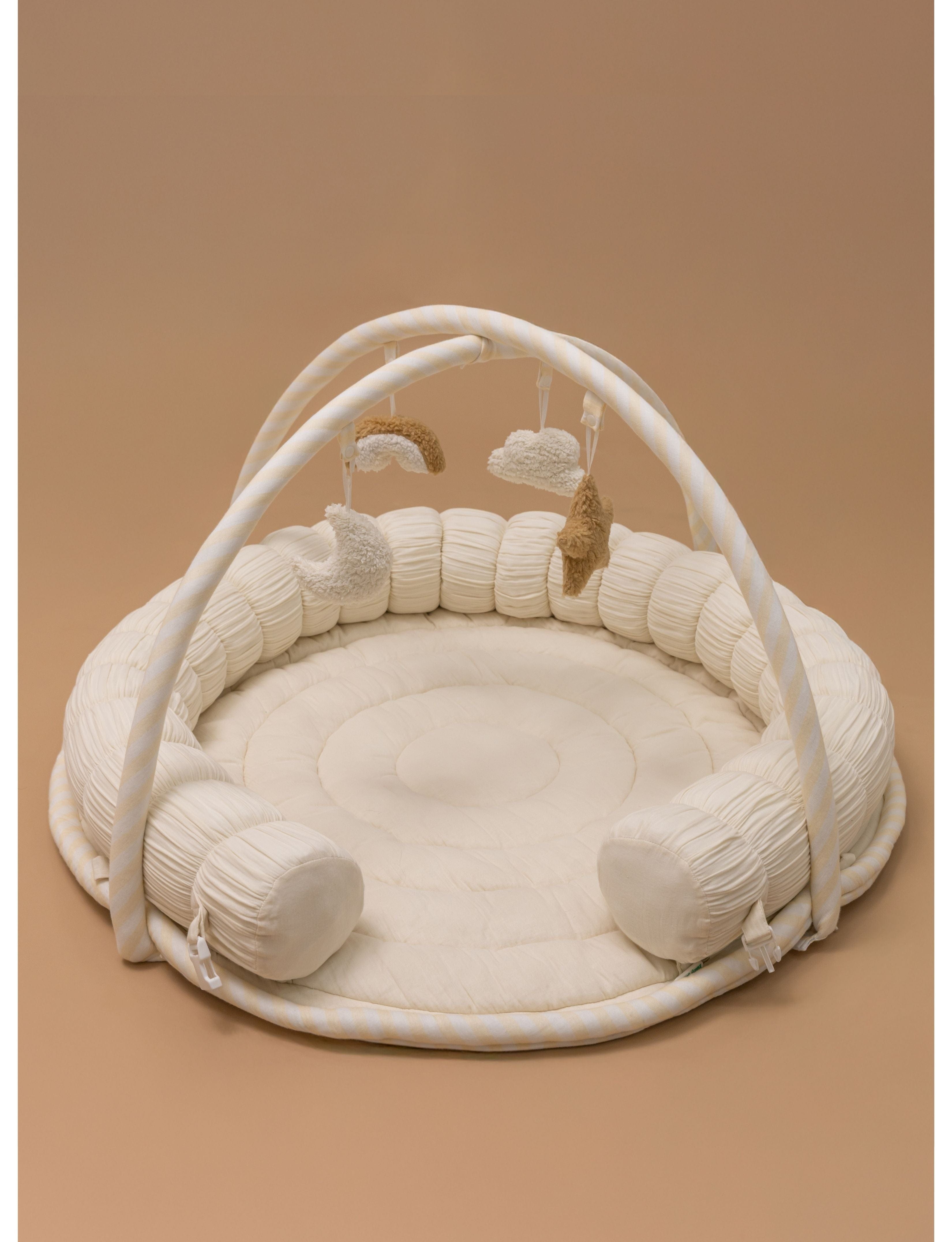 Baby Jalebi Island Play Mat with Bumper Set – The Complete Dream Team