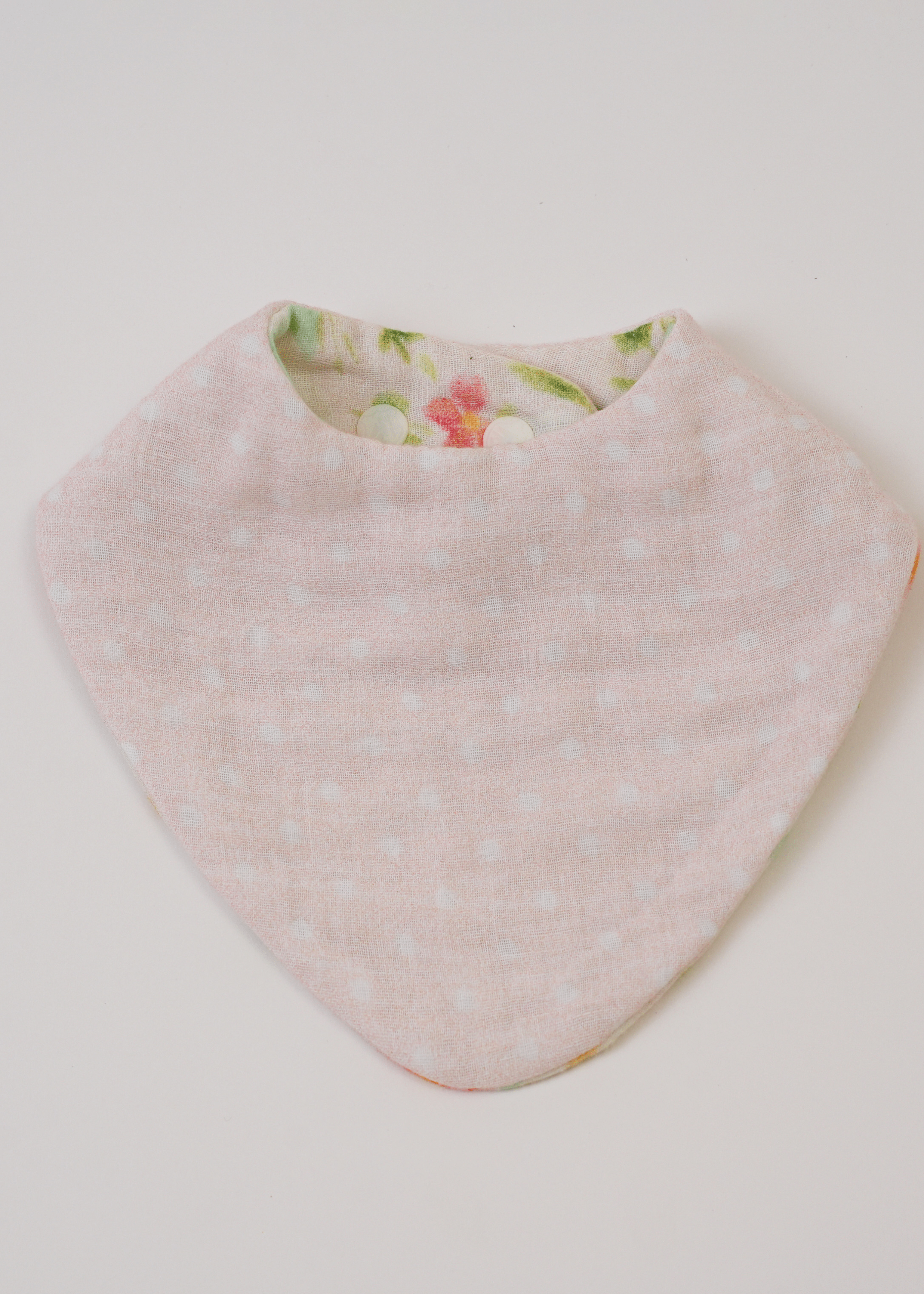 Ensemble de 3 bavoirs ballerine + floral + rayures