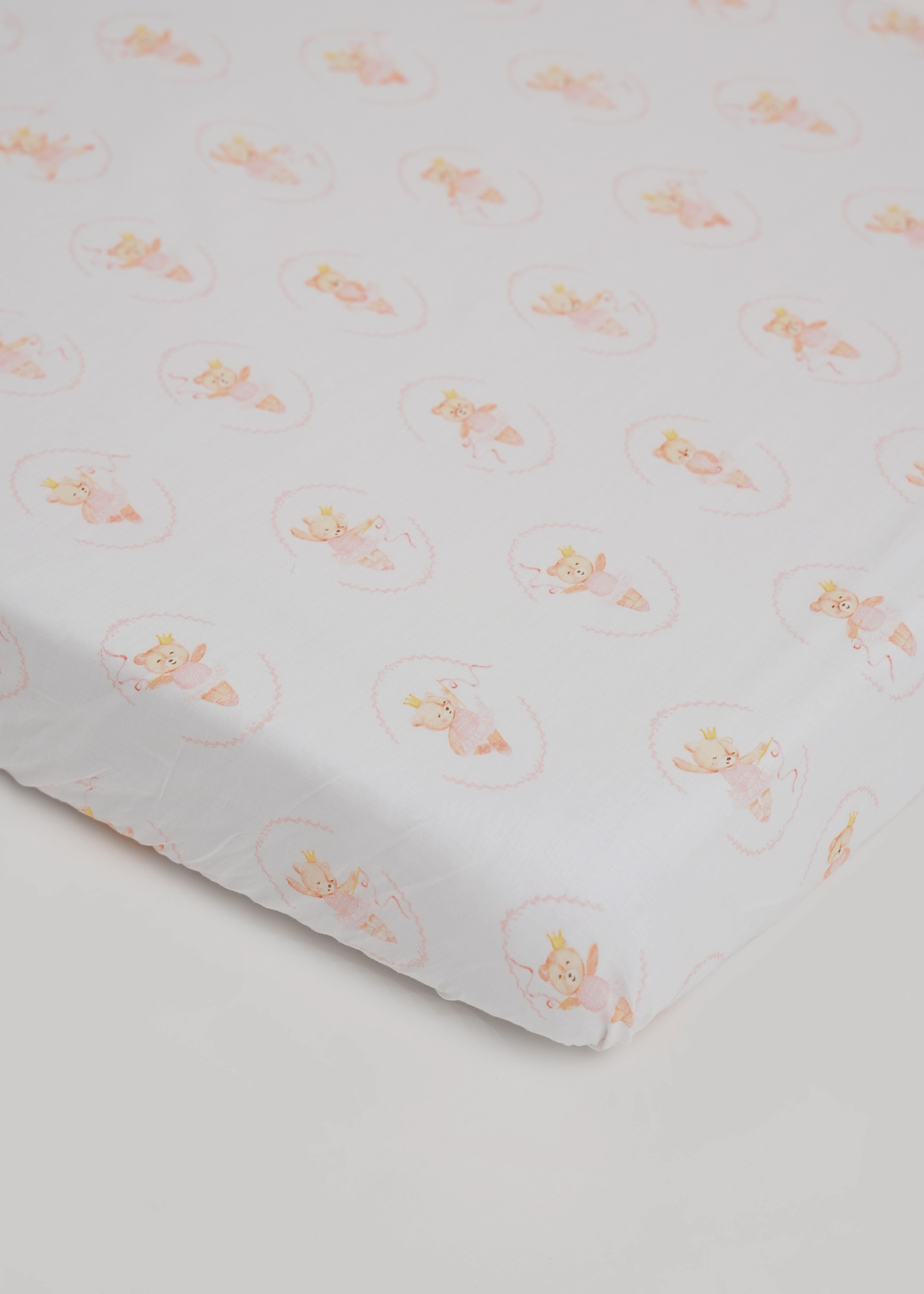 Ensemble complet de literie pour lit bébé Prima Ballerina Bear avec tour de lit