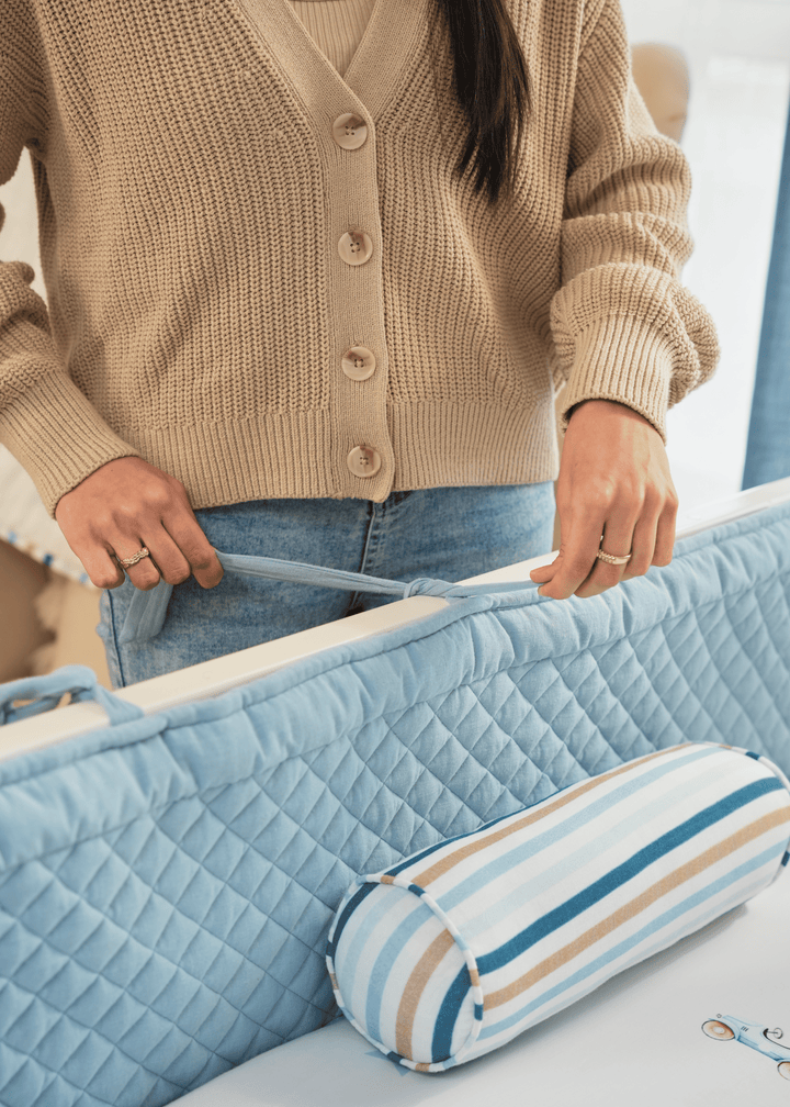 Parachoques de algodón - Azul