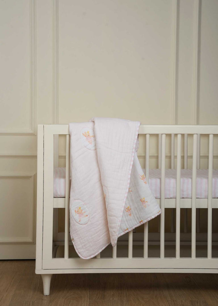 Ensemble de literie pour lit bébé Prima Ballerina Bear