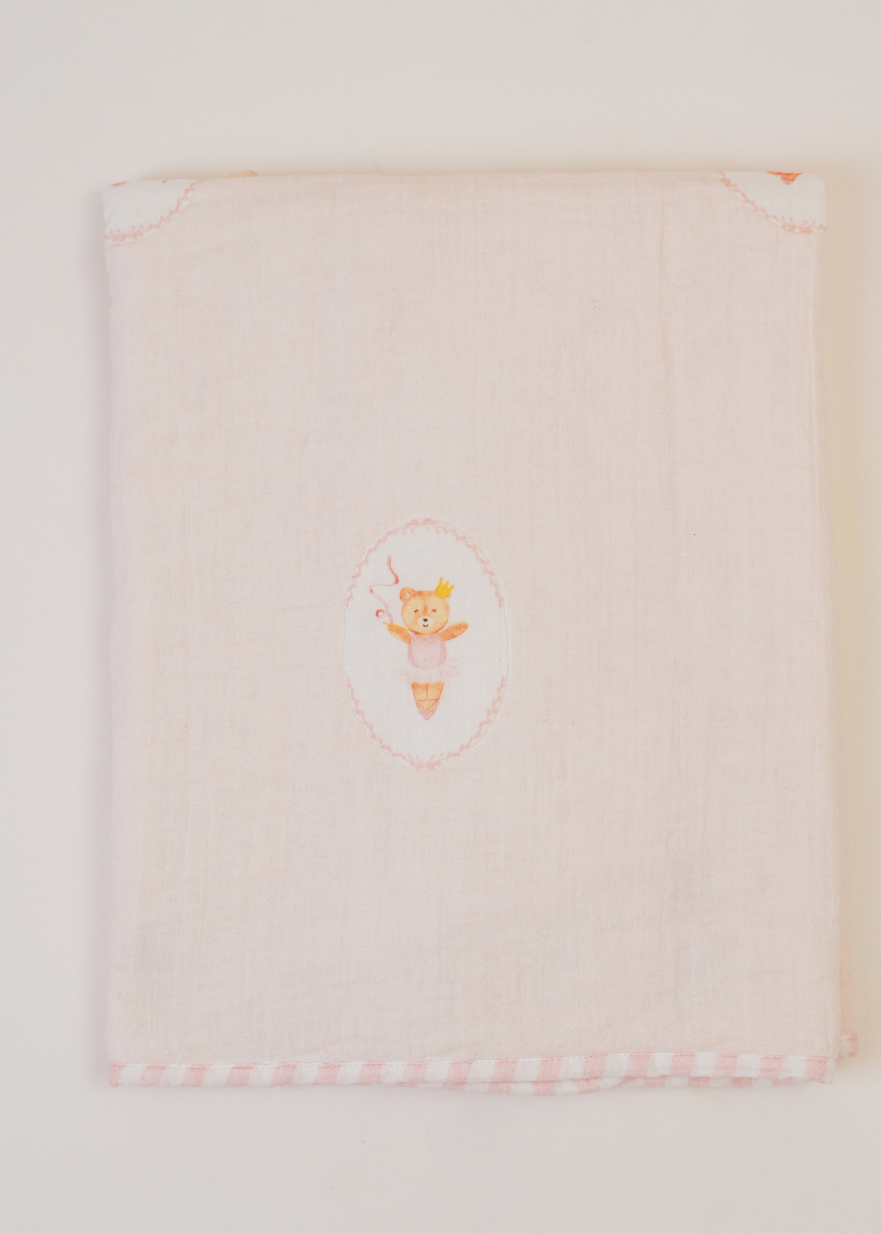 Ensemble complet de literie pour lit bébé Prima Ballerina Bear avec tour de lit