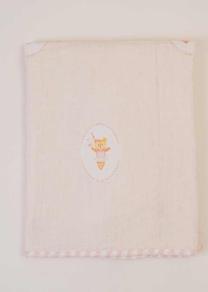 Ensemble de literie pour lit bébé Prima Ballerina Bear