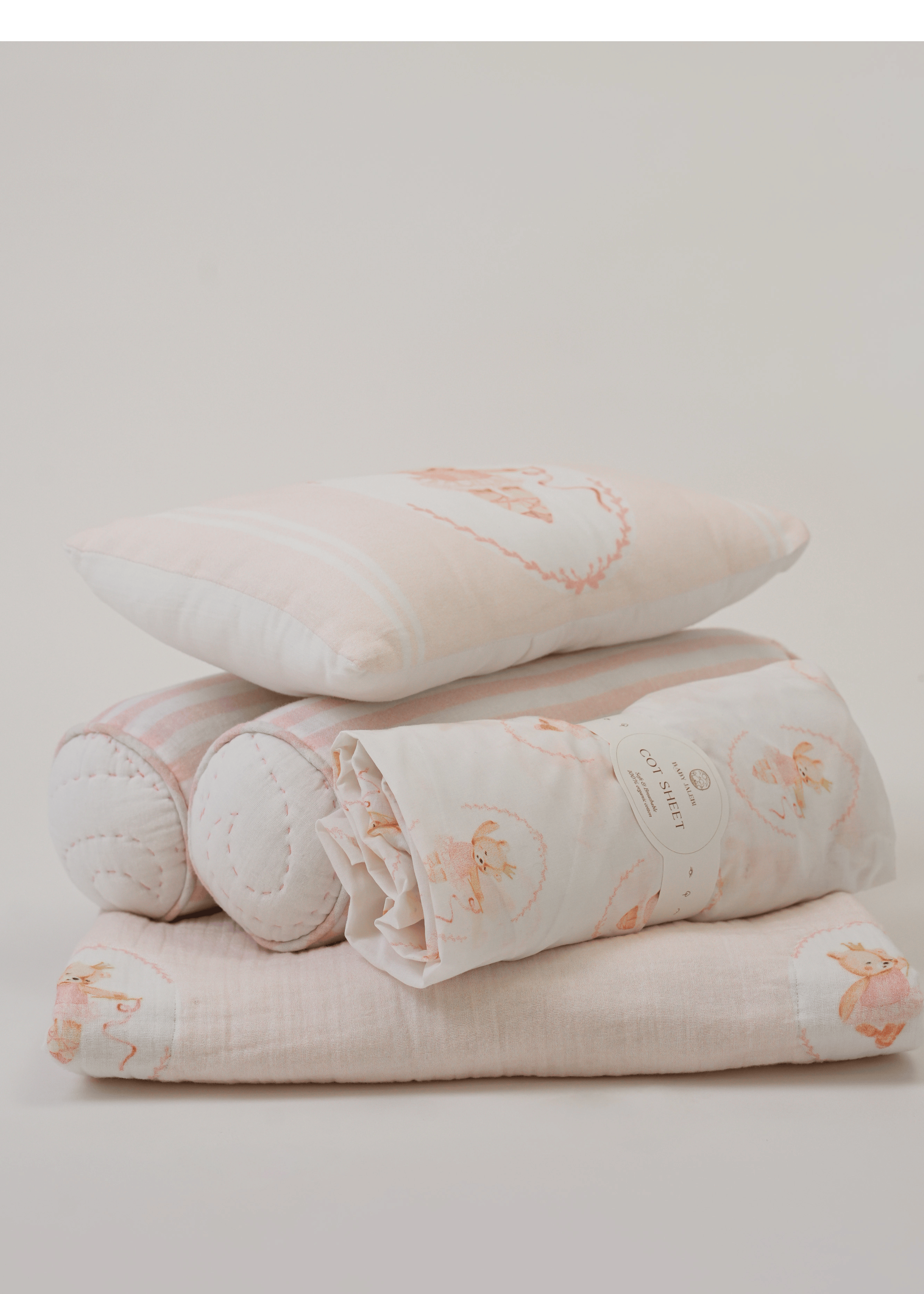 Ensemble de literie pour lit bébé Prima Ballerina Bear