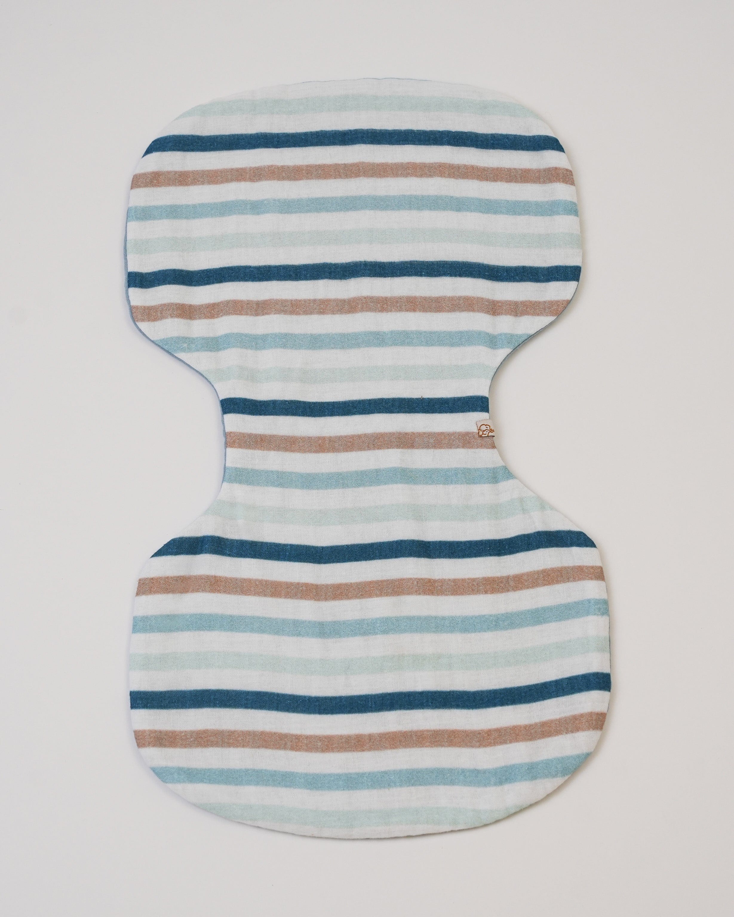 Juego de 3 Paños para Eructar Roadster + gris + Rayas