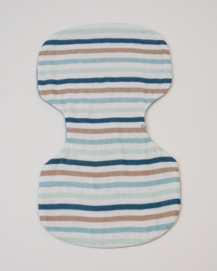 Juego de 3 Paños para Eructar Roadster + gris + Rayas