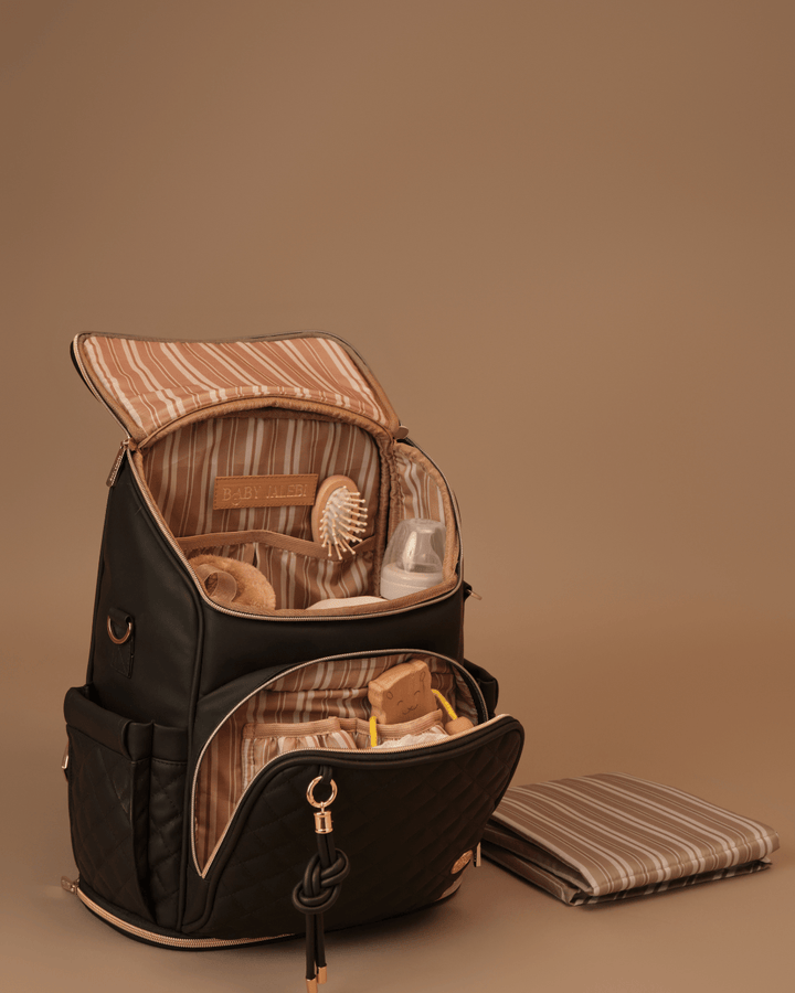 The Super Trooper Diaper Bag -Black