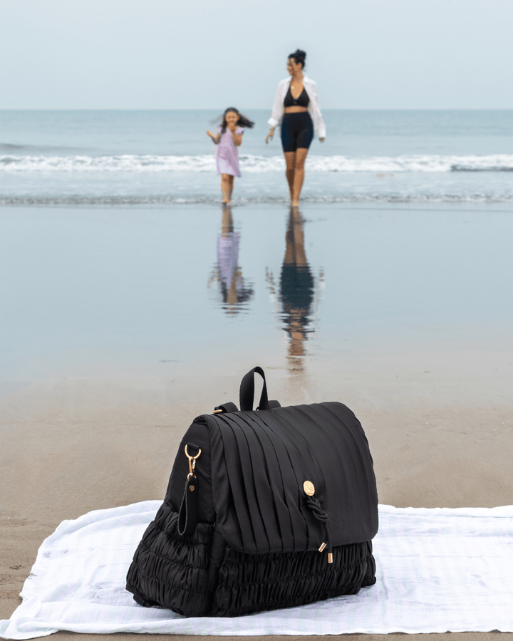 The Dune Diaper Bag - Black