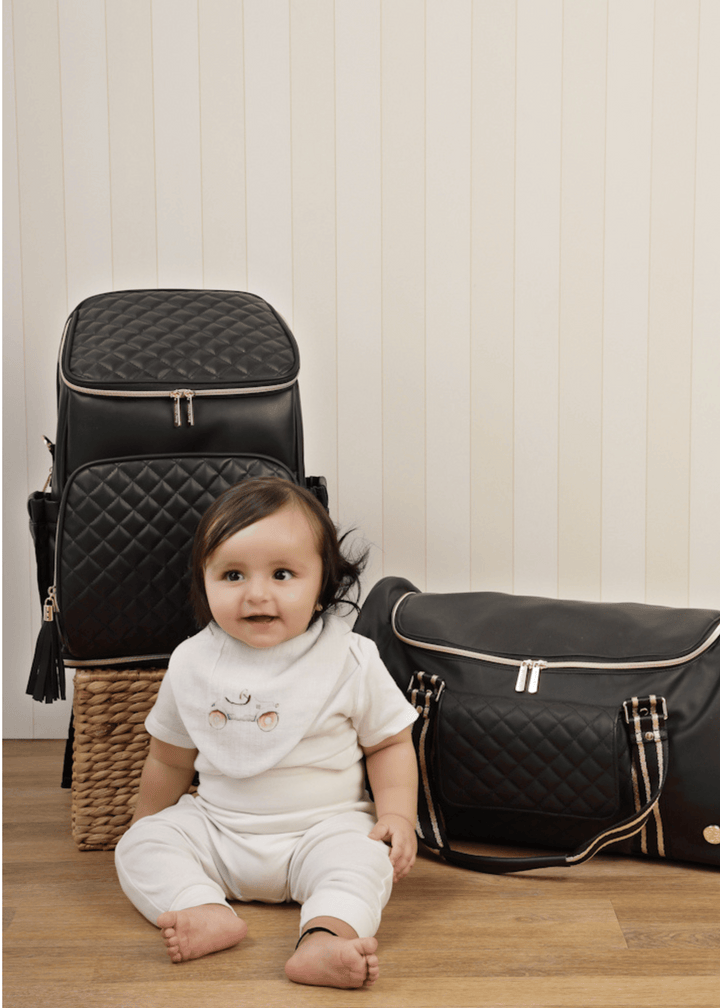 Mamma Mia Black Duffle