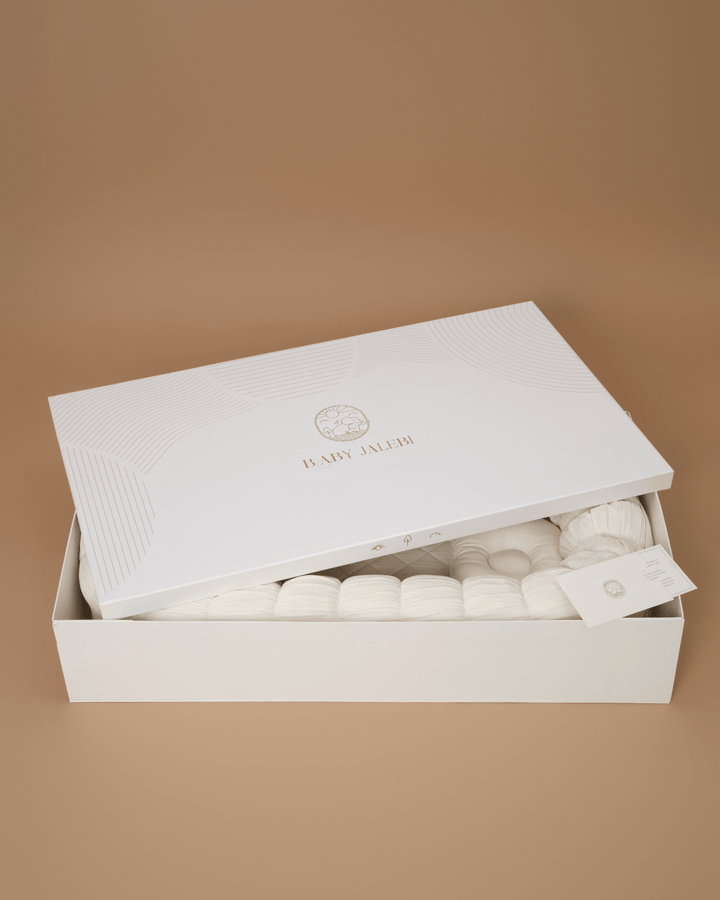 Conjunto de mantas Sleep Cloud y Luna en color crudo
