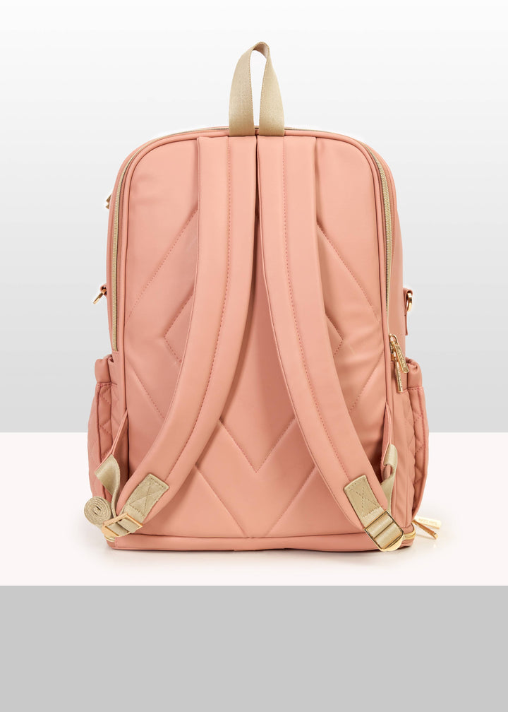 Bolsa de pañales The Super Trooper Luxe - Miami Pink