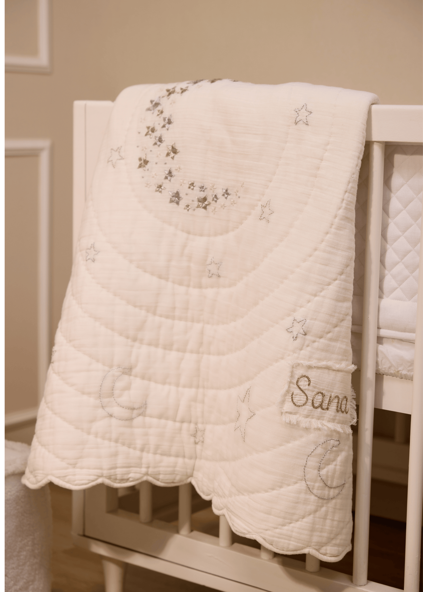 Luna Cot Bedding Set with Bumper