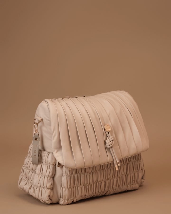 The Dune Diaper Bag - Silver Moon