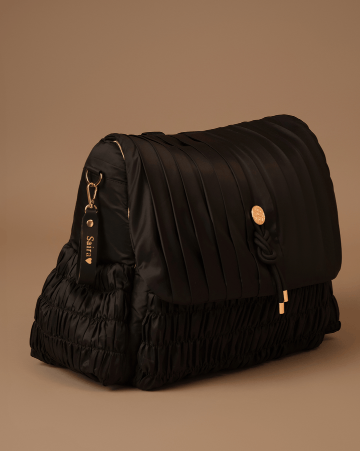 The Dune Diaper Bag - Black
