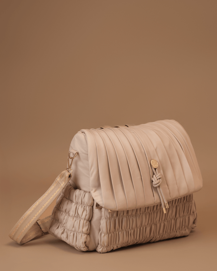 The Dune Diaper Bag - Silver Moon