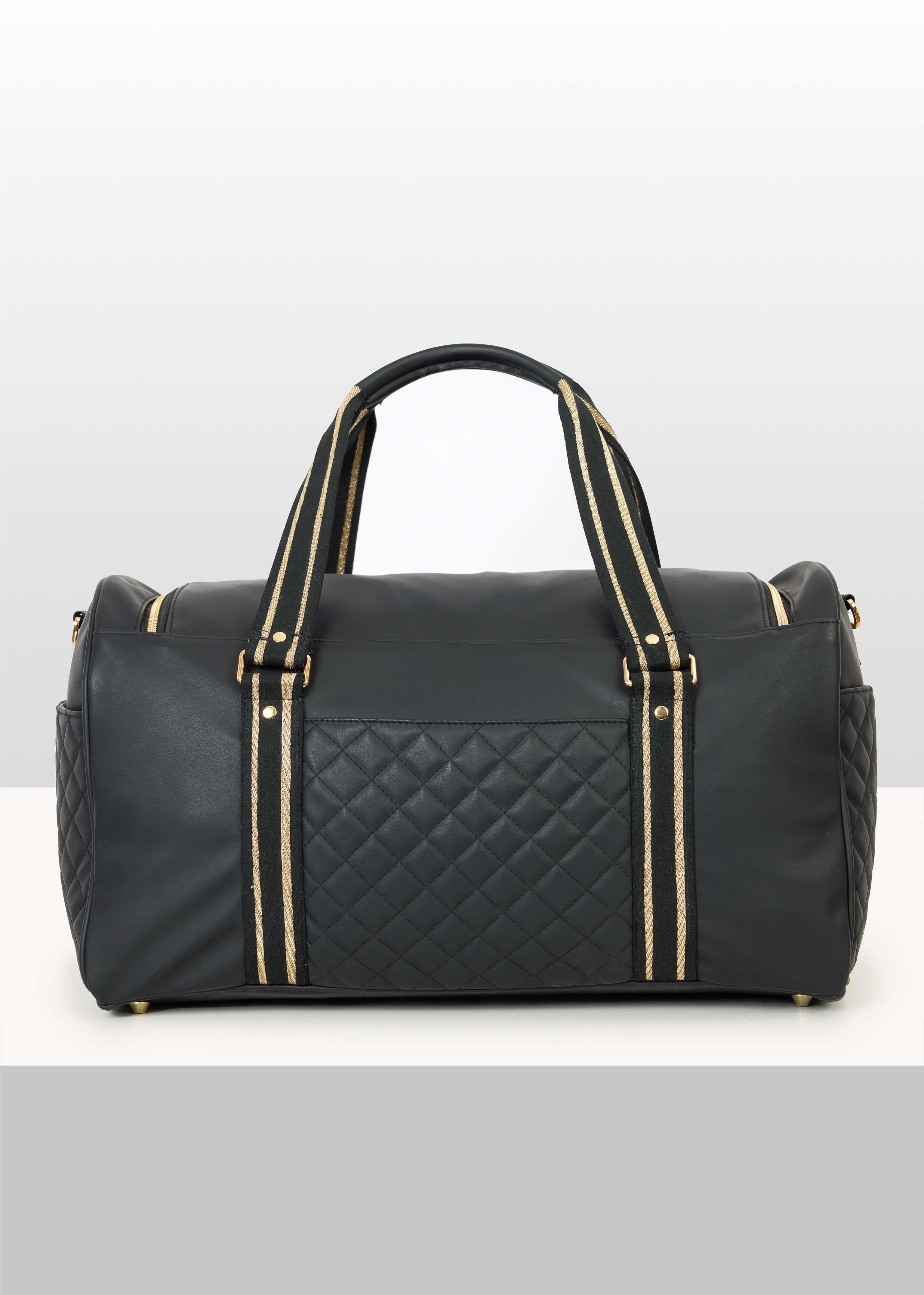 Mamma Mia Black Duffle