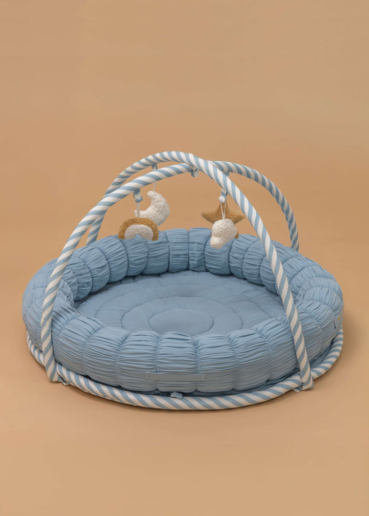 The Caterpillar Bumper – BLUE