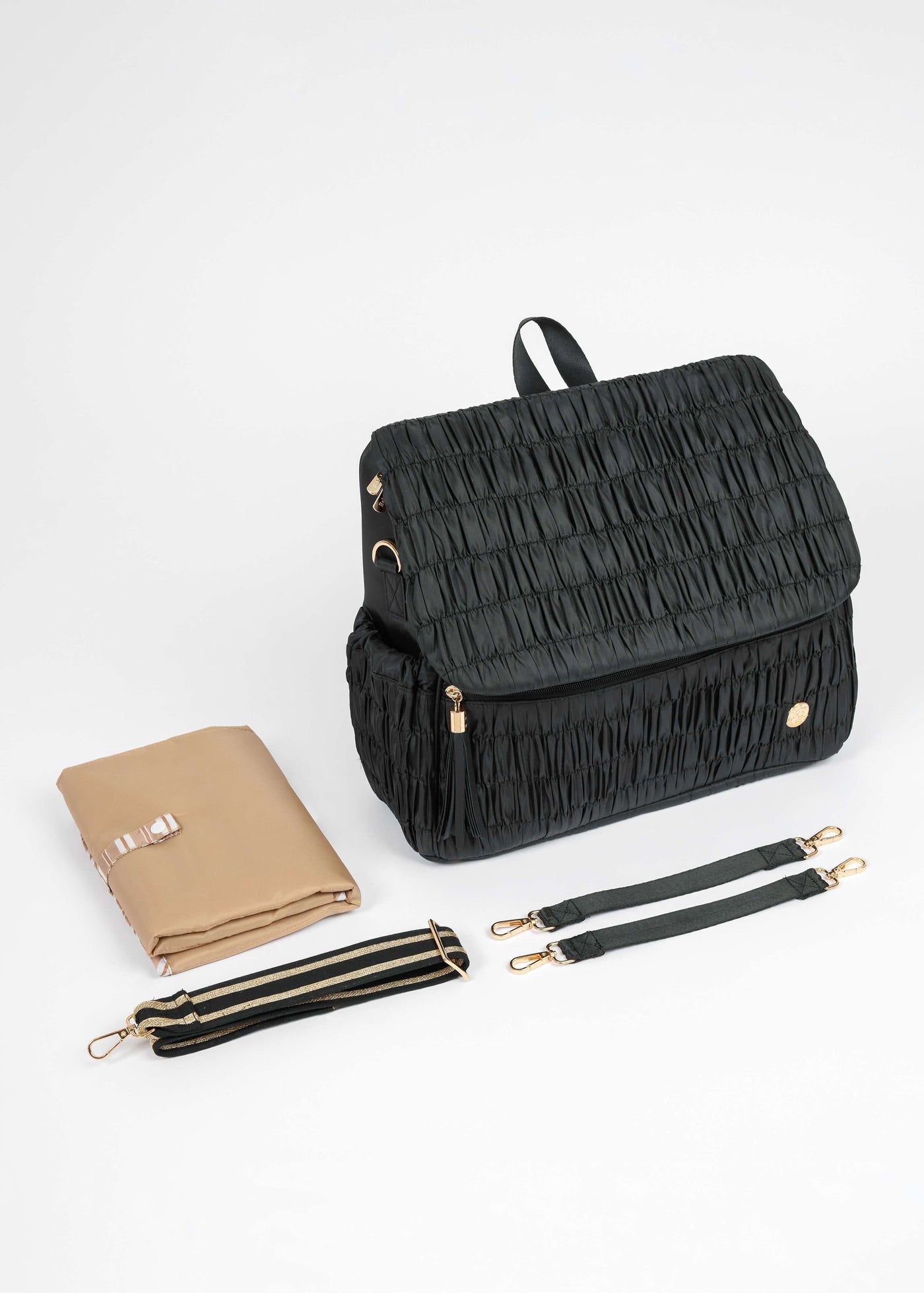 The Dune Diaper Bag - Black