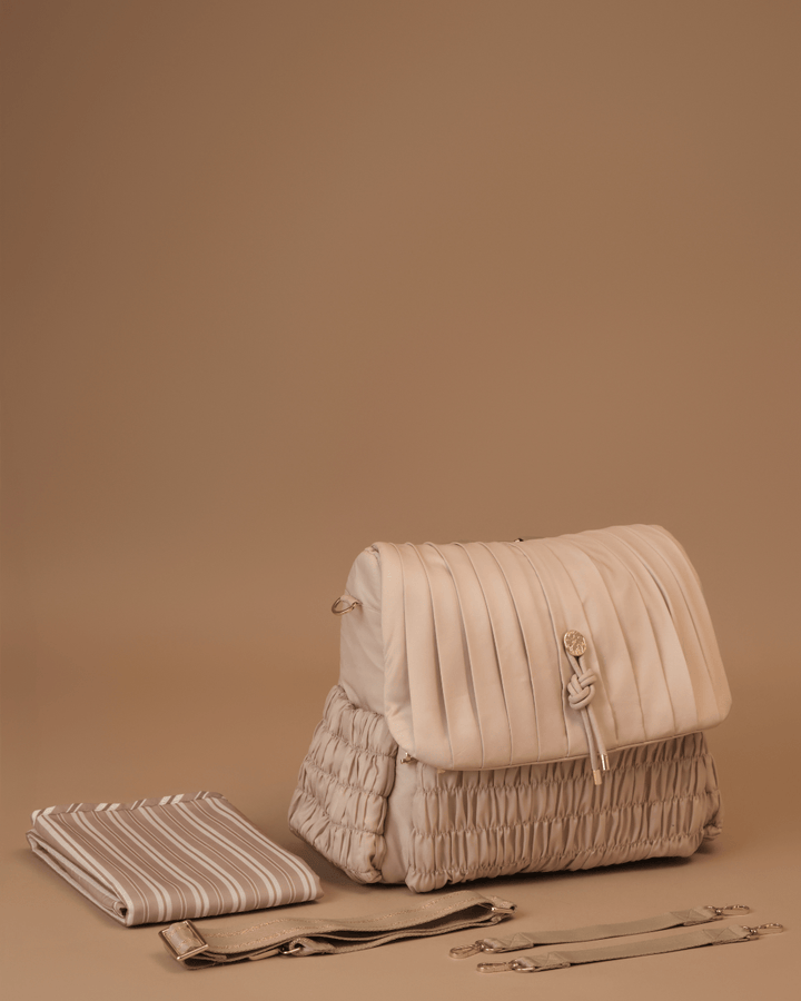 The Dune Diaper Bag - Silver Moon