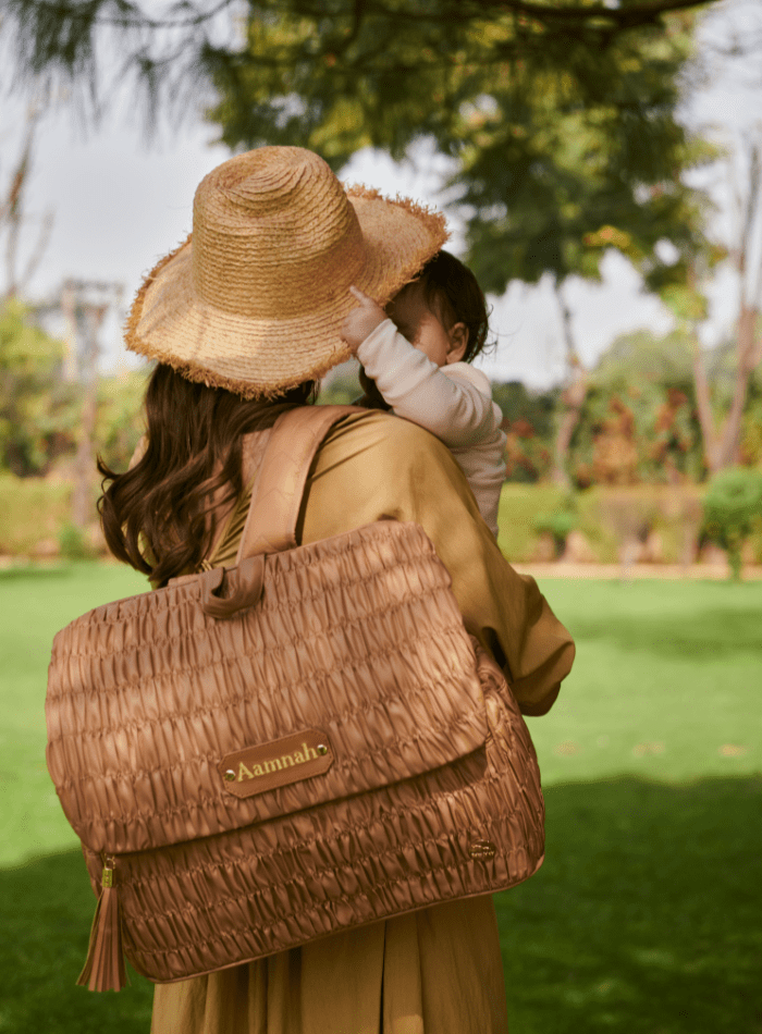 The Dune Diaper Bag Camel Beige Baby Jalebi Global
