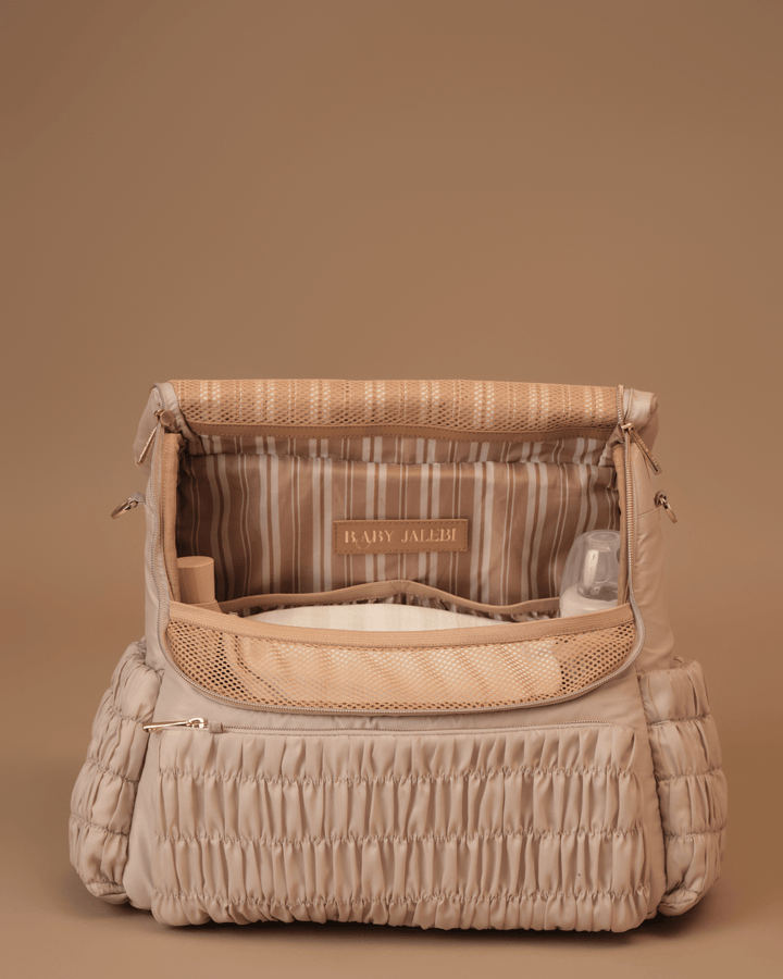 The Dune Diaper Bag - Silver Moon