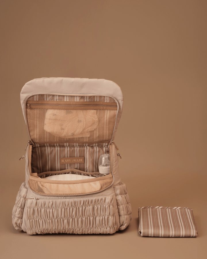 The Dune Diaper Bag - Silver Moon