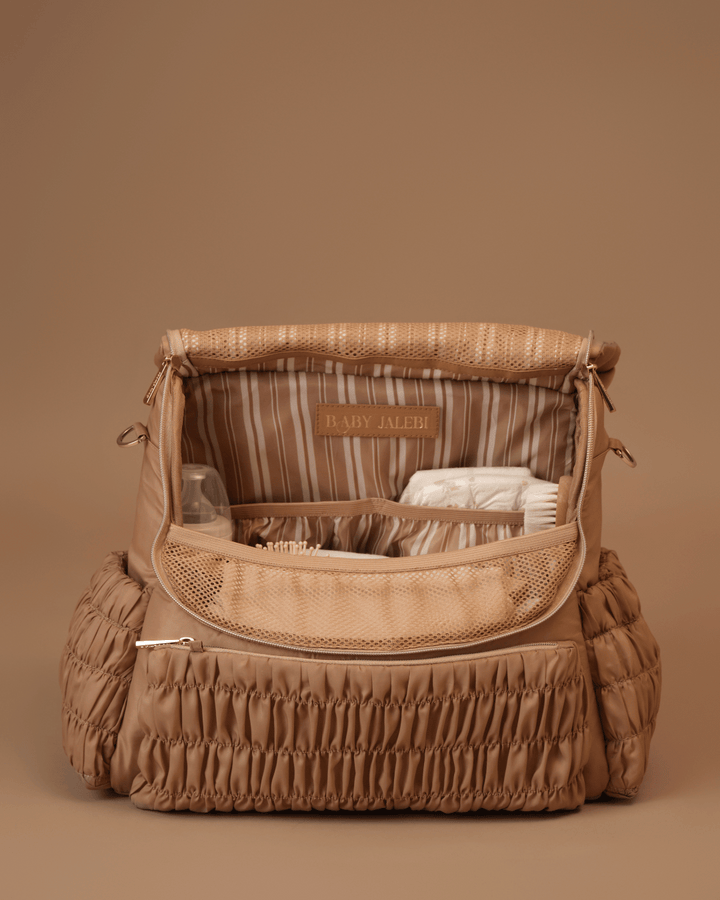 The Dune Diaper Bag - Mocha