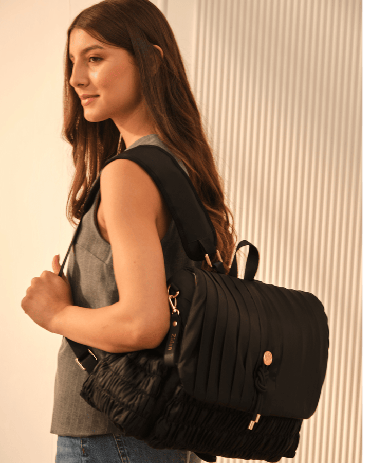 The Dune Diaper Bag - Black