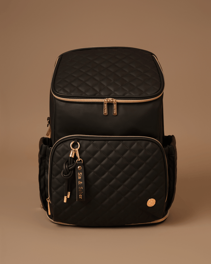 The Super Trooper Diaper Bag -Black