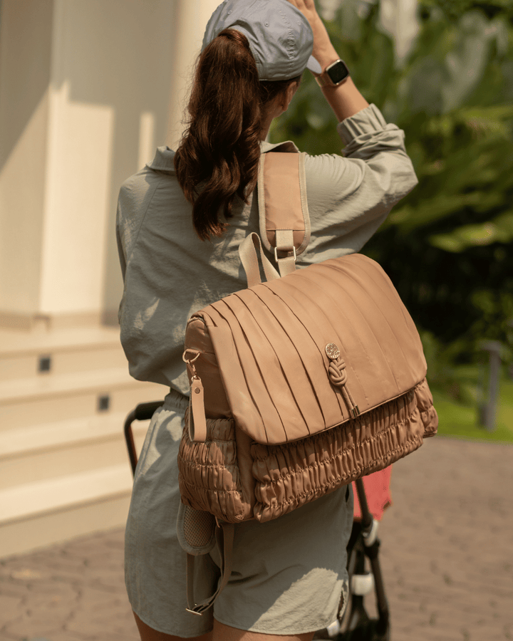 The Dune Diaper Bag - Mocha