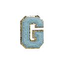 AQUA FUZZY ALPHABETS G