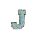 AQUA FUZZY ALPHABETS J