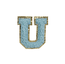 AQUA FUZZY ALPHABETS U