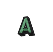 3D ALPHABETS A