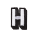 Alphabets 3D H small