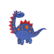 PATCHES ICONS BLUE DINO