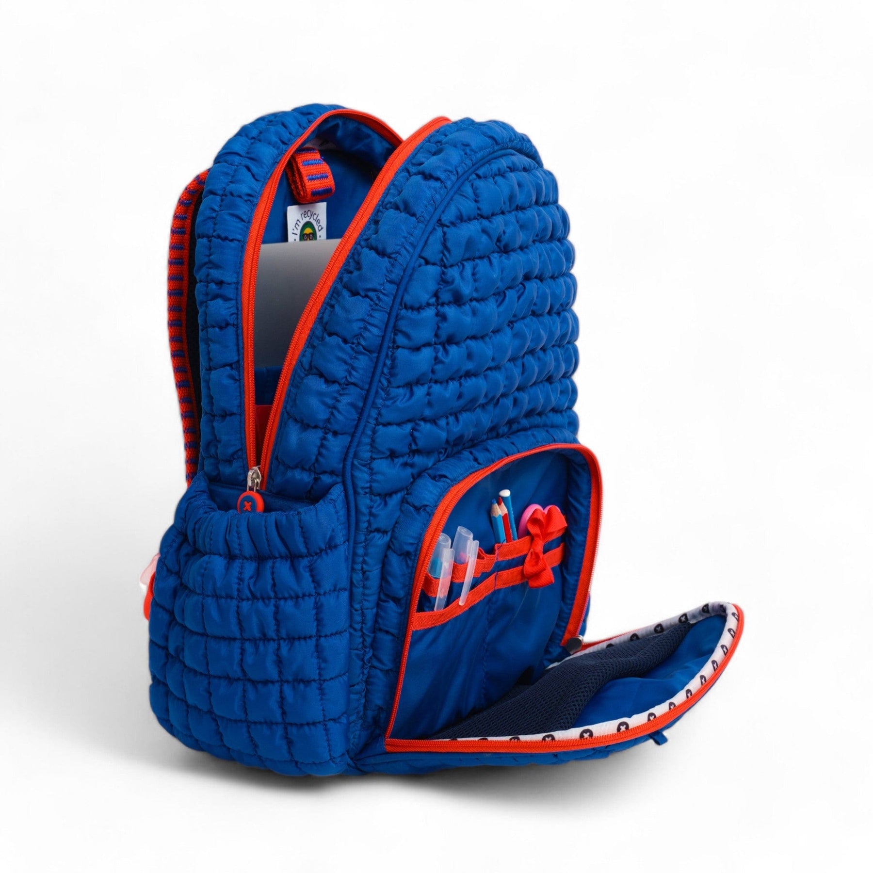 Boba Large Backpack - Bomba Blue – Baby Jalebi Global