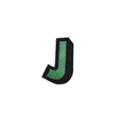 3D ALPHABETS J