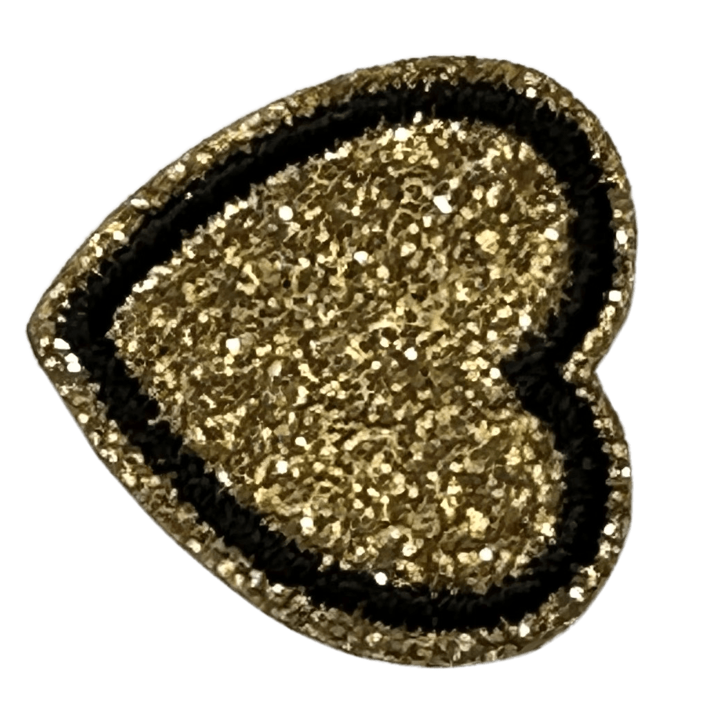 METALLIC HEART PATCH