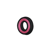3D ALPHABETS O