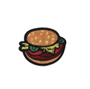 PATCHES ICONS BURGER