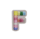 RAINBOW ALPHABETS F
