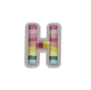 RAINBOW ALPHABETS H